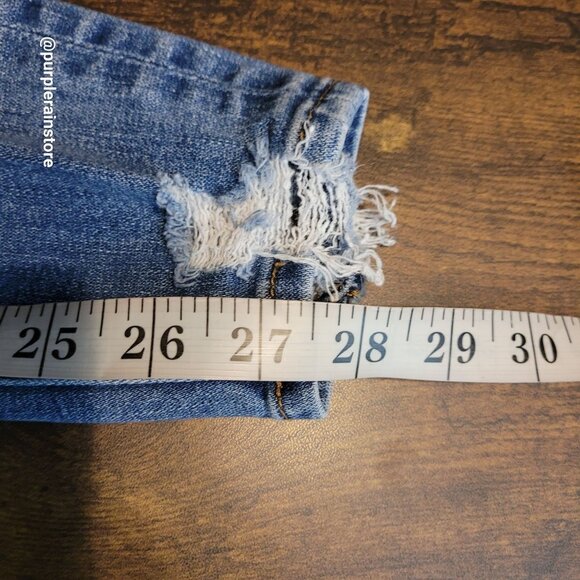 American Eagle Jeans 4 R Jegging Super Stretch Super Hi Rise Medium Light Wash - Picture 10 of 12